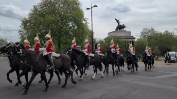 Queen Life Guards | Changing of Queens Cavalry Guards