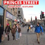 Edinburgh Princes Street | Walking in Edinburgh, Scotland