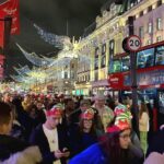 🇬🇧 London, England - Christmas London Walking Tour (4K HDR)