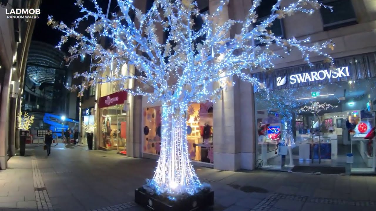 Random Walking in Edinburgh - Night walk in Scotland