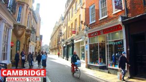 Walking for the first time in CAMBRIDGE | Cambridge walks