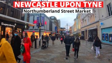 NEWCASTLE, Northumberland Street Market | Walking in Newcastle upon TYNE