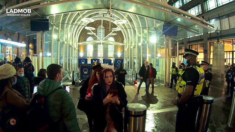 POLICE Dog in Action - London Liverpool Street | City ASMR