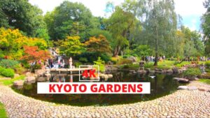 South Kensington Holland Park and Kyoto garden | London Walk 4k