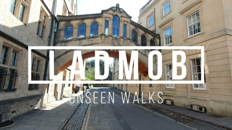 Walking in Oxford Early Morning | Oxford Walking Video Tour
