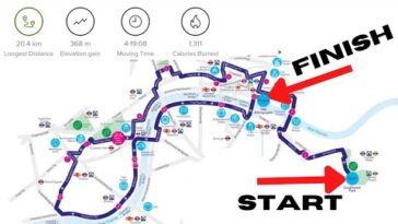 Walking London's "Shine Night Walk London - Half Marathon" ▪︎ 4 Hours of London Walking Tour