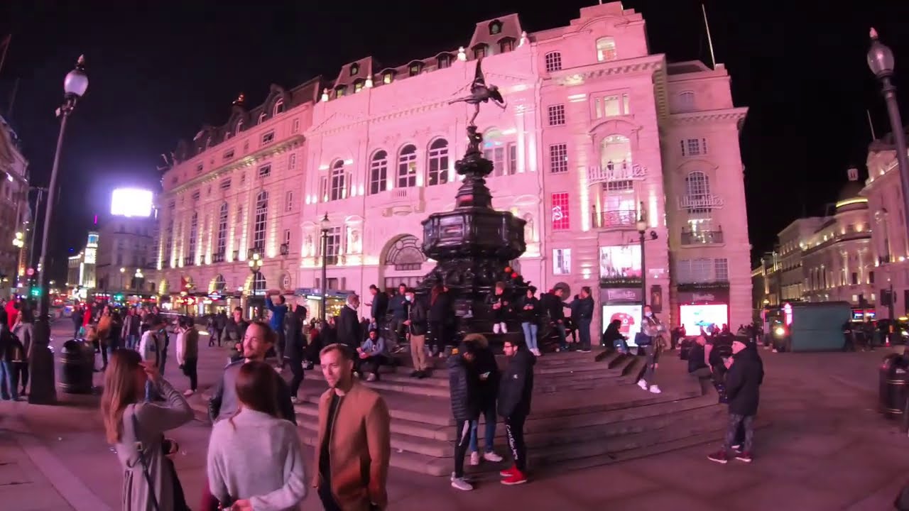 NIGHTLIFE in London's West End | UNSEEN LONDON walks - CITY ASMR